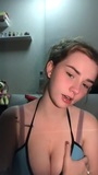 Ragazza sexy che fa selfie con un reggiseno.mp4 snapshot 22