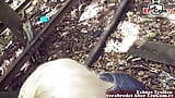 Německá baculatá blonďatá milfka sebrala a šukala na veřejnosti snapshot 7