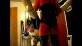 two trannies rubber high heels juicy and slave snapshot 11