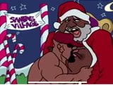 Black Santa Animation snapshot 2