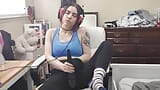 cumming to music wearing headphones snapshot 2