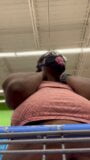 Nookiescookies flashing her nipples in Walmart snapshot 9