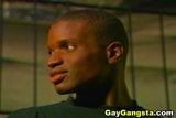 Black Gay Gangsta Cock Sucking and Anal Fucking snapshot 1