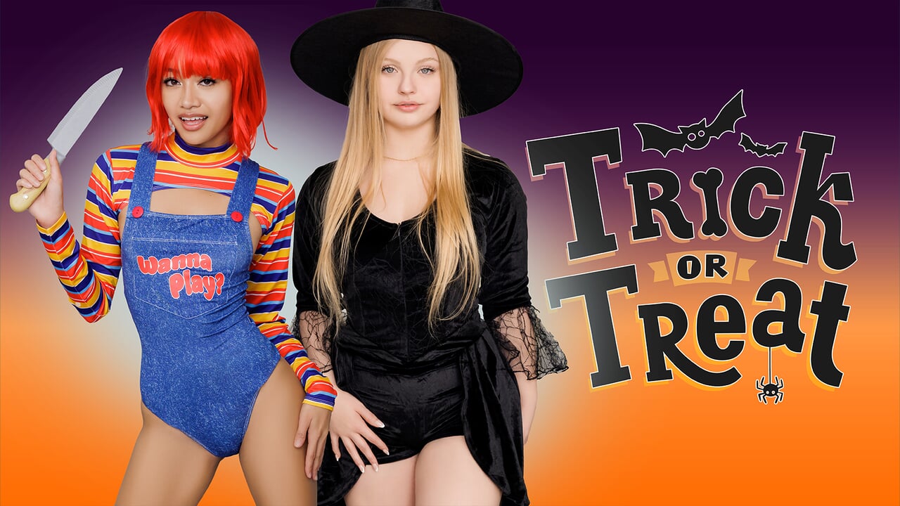Free watch & Download Trick or Threesome - DadCrush Halloween Porn