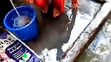 Indian Bhabhi bath in Chapakal and she press boobs and Enjoy the seen snapshot 5