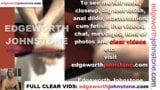 EDGEWORTH JOHNSTONE – foot rubbing, CENSORED, Mature crossdresser, male foot fetish with sexy feet snapshot 17