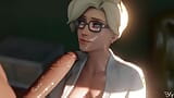 Mercy deepthroating bir büyük horoz snapshot 9