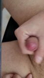 Enjoying the handjob. Small dick snapshot 5