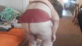 blue panties and cleaning took them off to tease snapshot 5