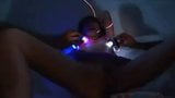 Asian Rubbed and Fucked with Glow Sticks!! snapshot 14