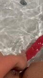 Double dildo bath play snapshot 1