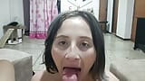 Big Natural Tits Spanish Slut Sucks and Fucks Big Dick snapshot 3