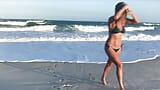 Stranger MILF gave me a handjob on a public beach snapshot 1