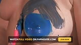 Bodypainting lesbo dildo diversão snapshot 6