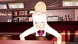 Akane Hououji berijdt een dildo - Godin Café Terrace 3D Hentai snapshot 11