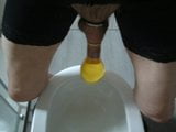 Piss in condom snapshot 7