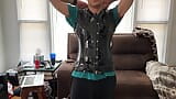 Jun 24 Unboxing my PVC Corset Vest snapshot 17