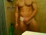 azeri Sexy muscle shower snapshot 7