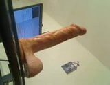 Blonde Dildo tief in den Hals snapshot 7