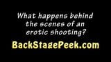 Backstage erotic photoshoot with czech amateur couple snapshot 1