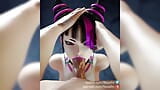 Street Fighter Compilation - Best of Juri Han Compilation Part 1 (Animations with Sounds) snapshot 4