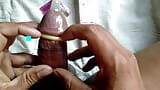 Cumming in Condom snapshot 8