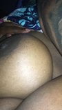 Black chick chillin titties snapshot 5