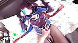 Genshin Impact Mona Cosplayer bị đụ, sau lễ hội Otaku 1 snapshot 5