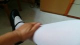 Black Mary Jane with White Pantyhose Teaser snapshot 2