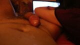 Shanaya spielt mit meinem Schwanz, nachdem ich beim Zuschauen Sperma habe snapshot 7