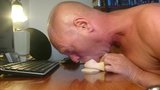 suck and lick cum from big cock by dirtyoldman100001 snapshot 3