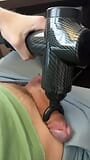 Slomo cum using massage gun on my big uncut cock snapshot 13