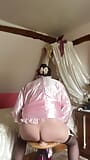 In pink nightie and undress snapshot 10