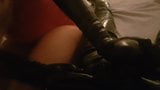 Latex Gloved Handjob in Latex Catsuit snapshot 2