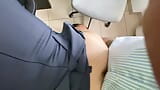 Blowjob at my Desk in the Office and Doggy-style. my Secretary Loves to such and Cum on her Ass snapshot 13