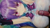 Small devil girlfriend Maki mousepad bukkake snapshot 5