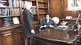 Blonde lawyer sucks her boss's cock snapshot 2