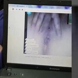 Beautiful masturbation of a young girl in video chat snapshot 7