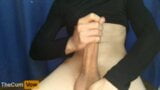 FRONT VIEW: Skinny Teen Stroking his Big Cock- 9 Inches Dick snapshot 5