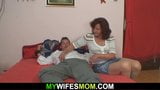 Her old mommy sucks and rides son-in-law dick snapshot 9