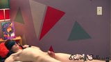 Twink with smooth ball sack jerks and blows blindfolded guy snapshot 7