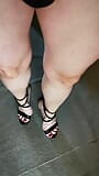 Walking In Heels & Showing My Bubble Butt snapshot 4