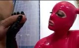 Cum on Latex Face (n-r) snapshot 17