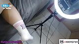 Curious Goddess Arabian big ass white socks foot fethis hairy pussy doggystyle hardcore snapshot 10