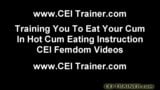 I will make you eat your cum until you love it – CEI snapshot 8