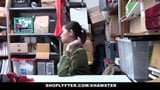 Shoplyfter - Asian Hottie Busted For Stealing snapshot 6