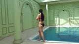 Kittina Ivory undresses in the swimming pool snapshot 2