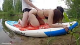 He Fucked Me Doggystyle During an Outdoor River Trip - Amateur Couple Sex snapshot 10