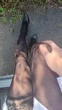 जाँघिया मोज़ा ऊँची एड़ी के जूते, मुर्गा और सह उछाल snapshot 1
