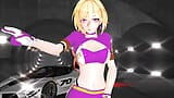 Durandal Honkai Impact 3 Hentai Mmd Undress Dance Spit It Out Purple Suit Color Edit Smixix snapshot 3